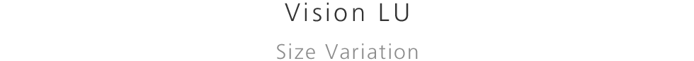 Vision LU Size Variation