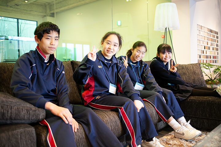 ソファを作ろう。中学生の職場体験　Vol.2 名古屋市立川名中学校