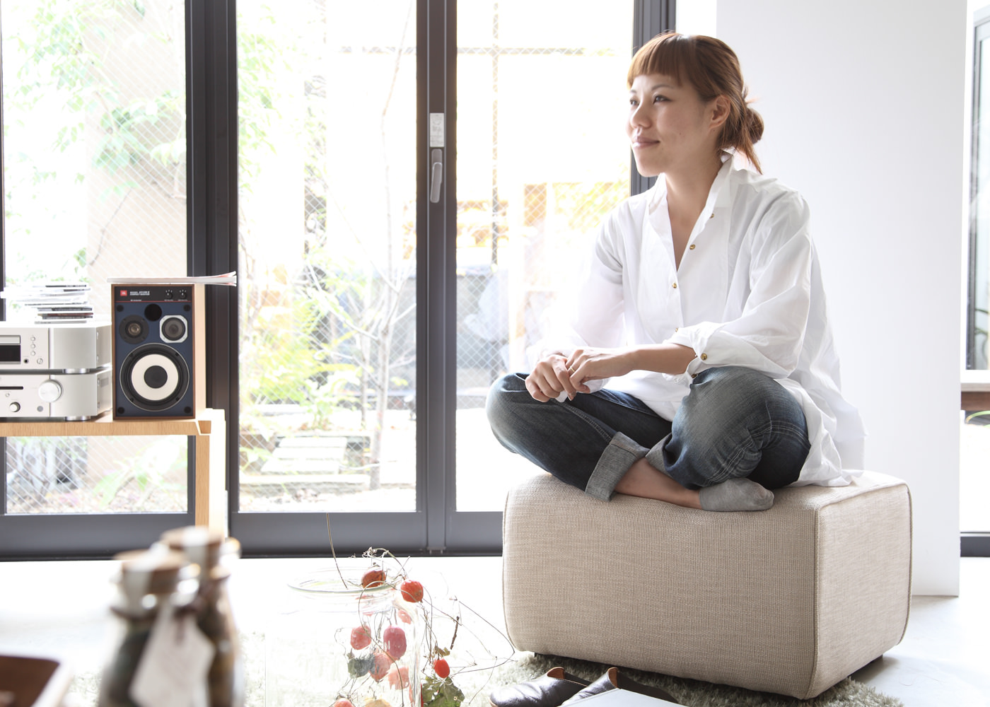 映画鑑賞にピッタリのソファ「Relaxed Sofa Small オットマン」｜日本を代表する国産ソファブランド NOYES