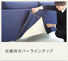 交換用カバーラインアップ