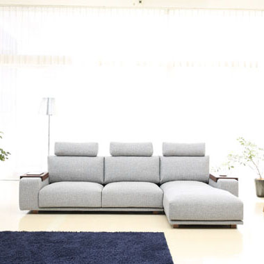 Decibel EX Feather 2人掛けカウチソファセット」 製品詳細ページ