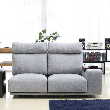 Decibel EX Feather 2人掛け片ひじ」 製品詳細ページ | 国産ソファ