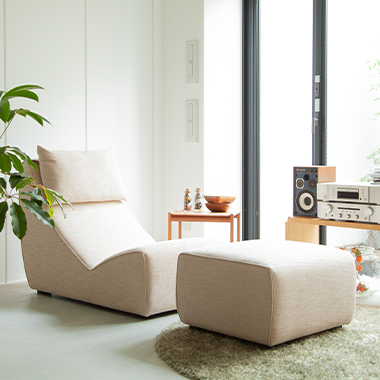 Relaxed Sofa 1人掛けスモールオットマンセット