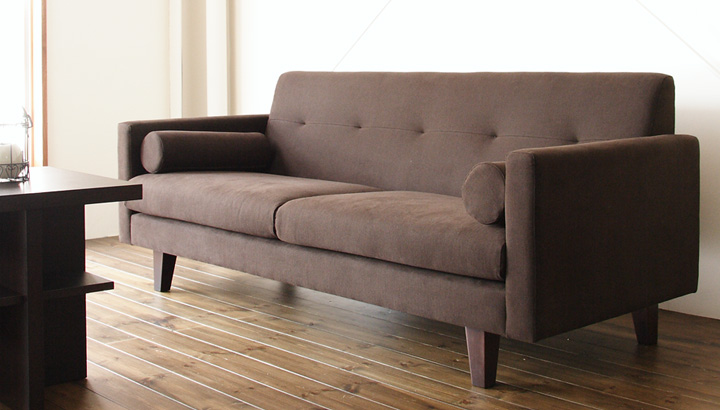 どこか懐かしく、とても新しい。「Volster Sofa 3人掛けソファ