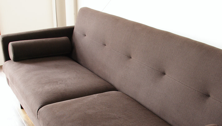 どこか懐かしく、とても新しい。「Volster Sofa 3人掛けソファ