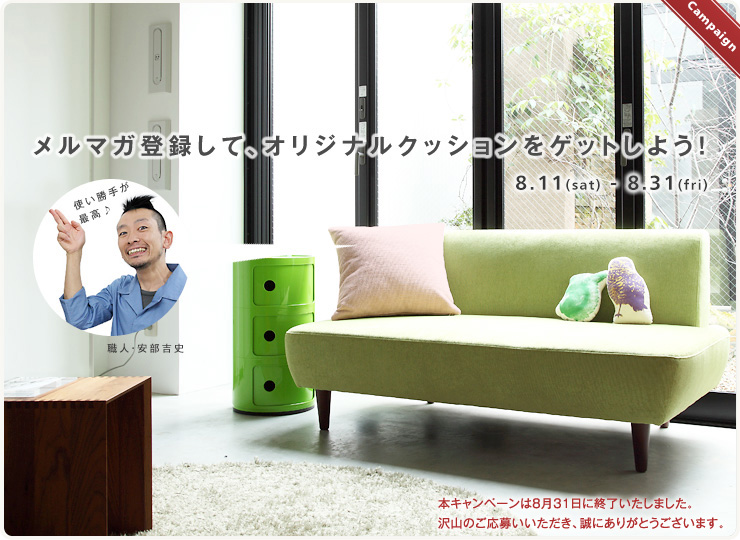 キャンペーン 日本を代表する国産ソファブランド Noyes キャンペーン 日本を代表する国産ソファブランド Noyes