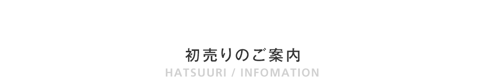 NOYESの初売りのご案内