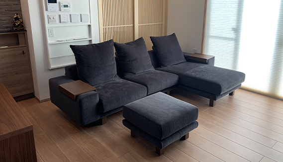 Decibel Professional ワイド3人掛けカウチソファセット」 製品詳細