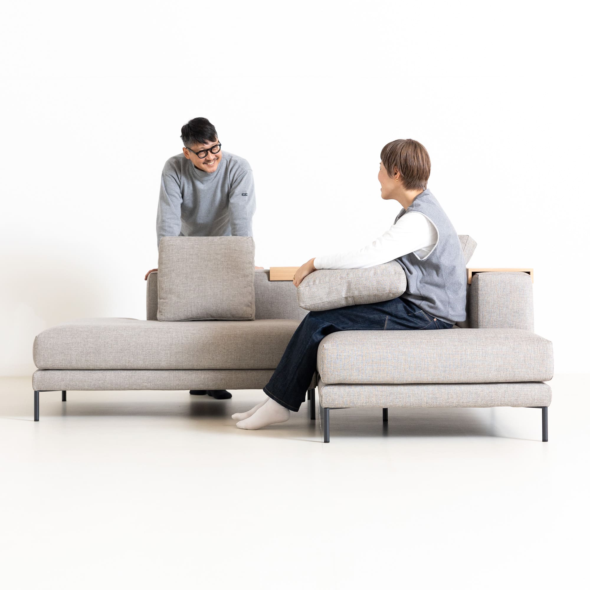 Decibel Standard 3人掛けカウチソファセット Decibel Standard 3人掛けカウチソファセット2170」 製品詳細