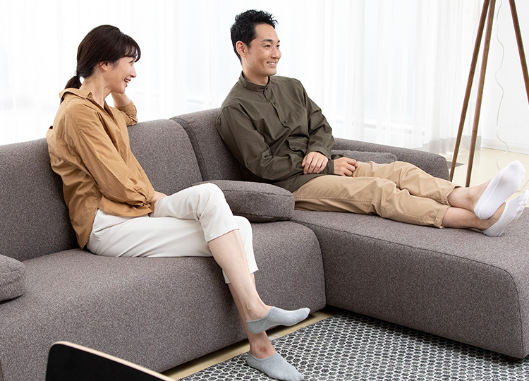 取りに来て頂ける方限定！ND Styleの3人掛けソファのご