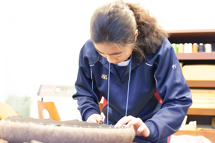 ソファを作ろう。中学生の職場体験　Vol.2 名古屋市立川名中学校