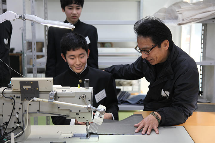 ソファを作ろう。中学生の職場体験Vol11 名古屋市立宝神中学校