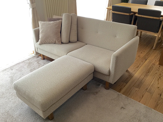 ソファのある暮らし - 青森県 T.O様邸 | 国産ソファブランド NOYES