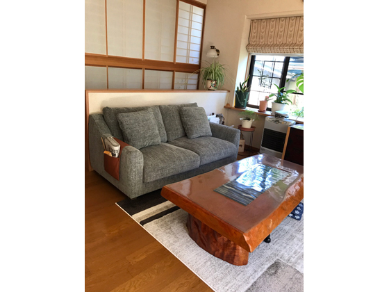 新潟県新潟市にお住まいのt S様邸のお部屋 日本を代表する国産ソファブランド Noyes