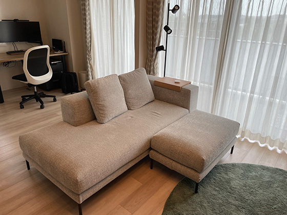 ソファのある暮らし - 東京都 Y.F様邸 | 国産ソファブランド NOYES