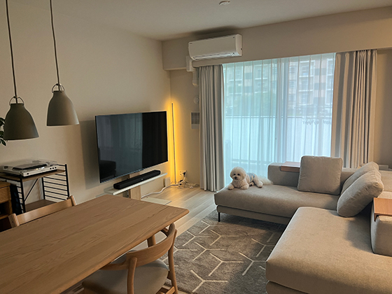 ソファのある暮らし - 神奈川県 T.Y様邸 | 国産ソファブランド NOYES