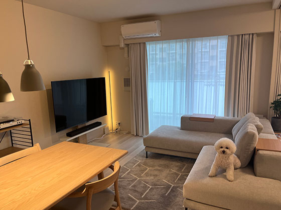 ソファのある暮らし - 神奈川県 T.Y様邸 | 国産ソファブランド NOYES