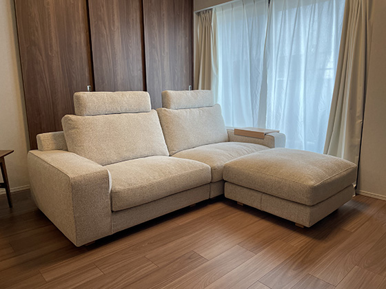 ソファのある暮らし - 兵庫県 K.M様邸 | 国産ソファブランド NOYES