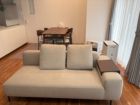 ソファのある暮らし - 大阪府 Y.M様邸 | 国産ソファブランド NOYES