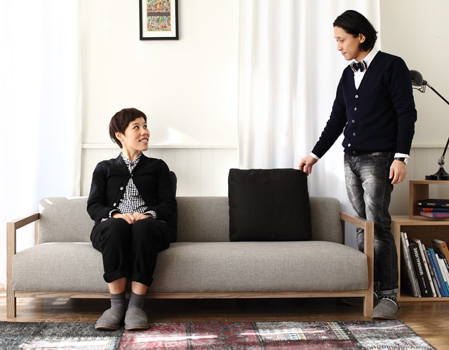 Villa 3人掛け | 国産ソファブランド NOYES