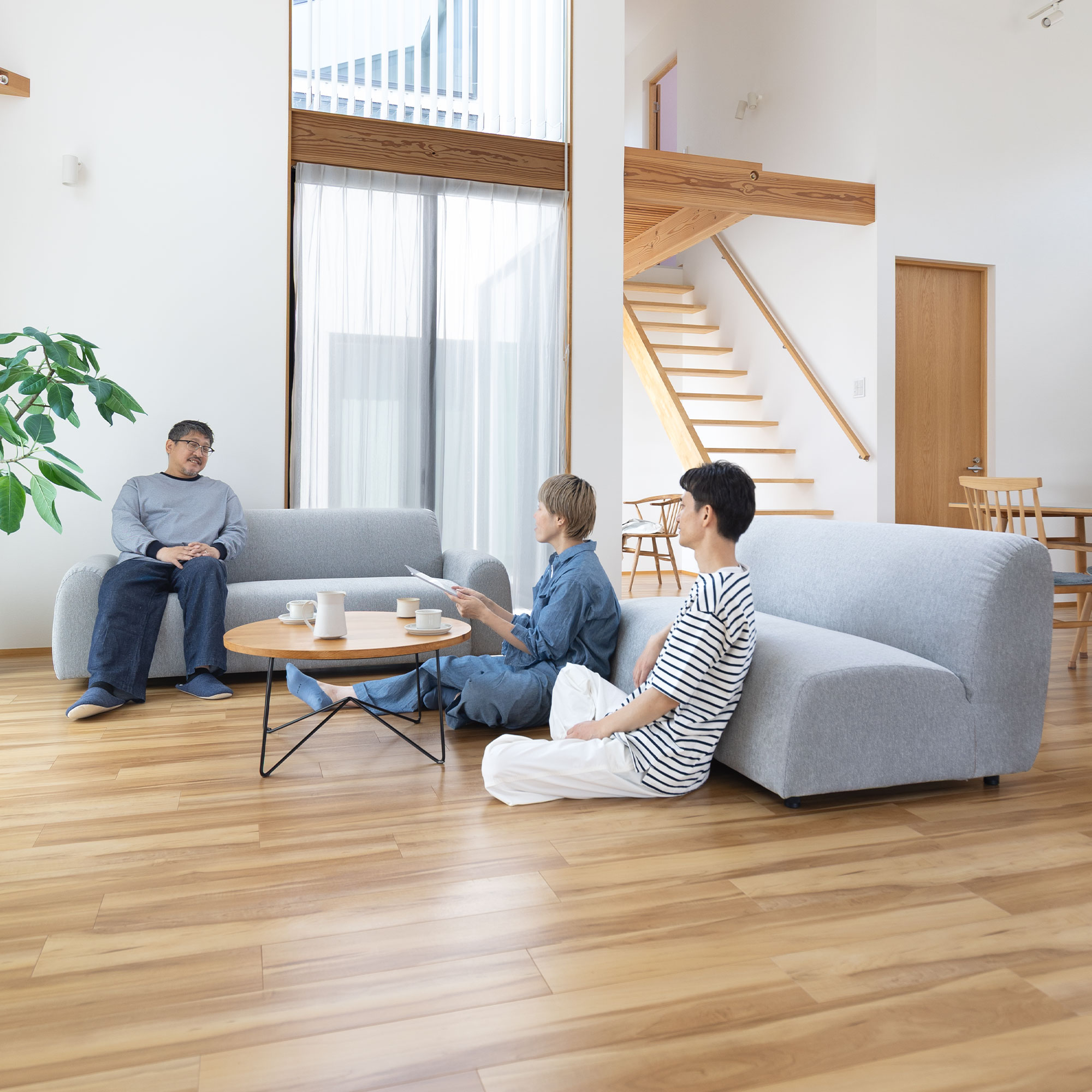 dande 3人掛けひじ無し」 製品詳細ページ | 国産ソファブランド NOYES