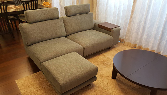 Decibel EX Feather ワイド3人掛け片ひじ」 製品詳細ページ | 国産