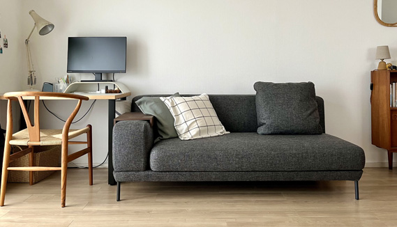 Decibel RE 3人掛け 製品詳細ページ | 国産ソファブランド NOYES